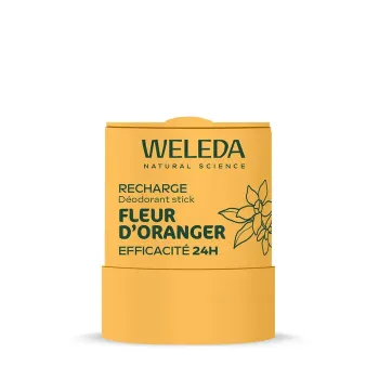Recharge déodorant stick fleur d'oranger Weleda - recharge de 50g