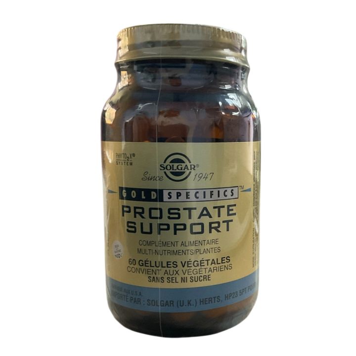 Prostate support Solgar - pot de 60 gélules végétales