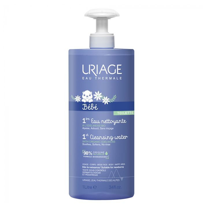 1ère eau nettoyante bébé Uriage