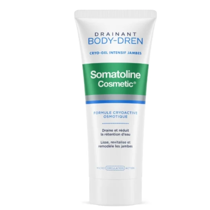 Body-dren cryo-gel intensif jambes Somatoline Cosmetic - tube de 200ml