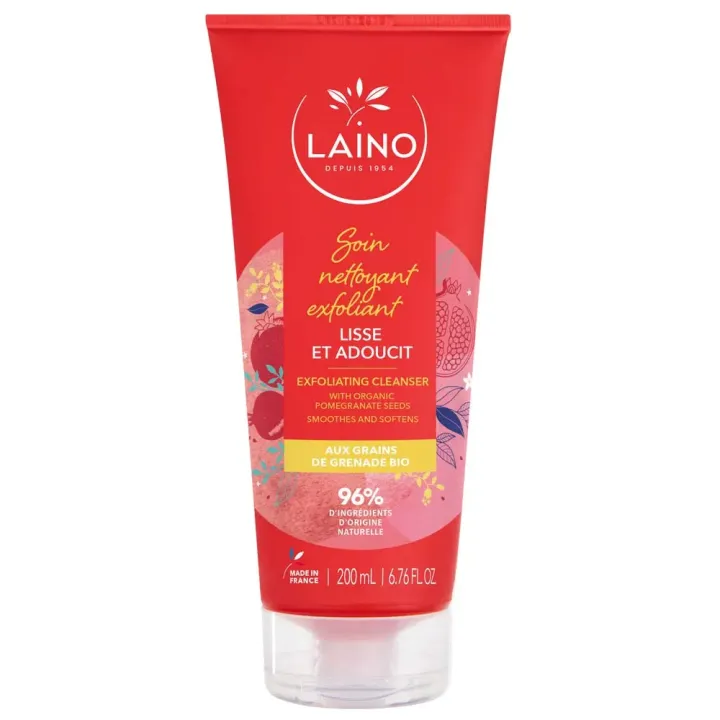 Soin nettoyant exfoliant Laino - tube de 200ml