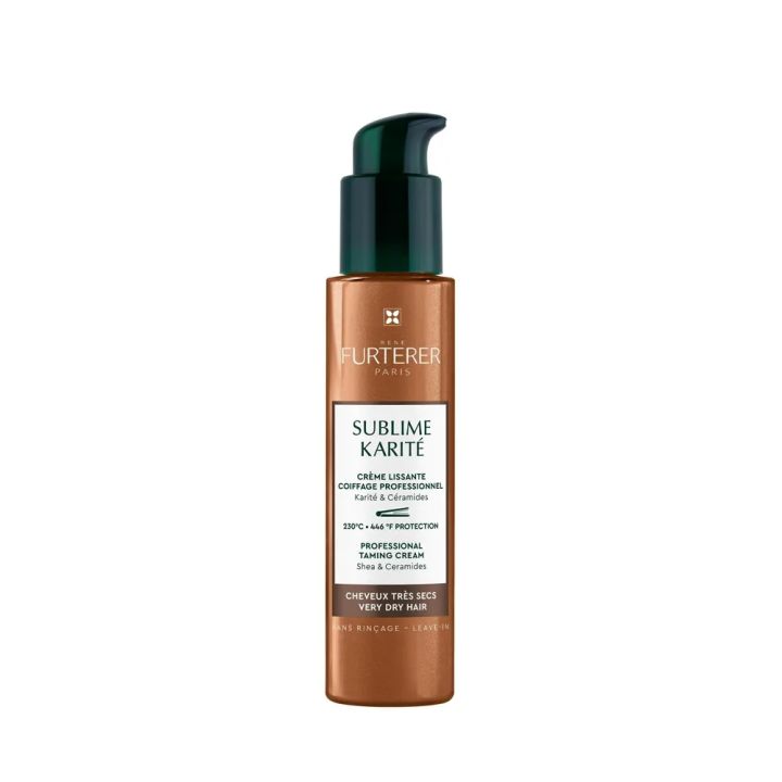 Sublime Karité crème lissante coiffage professionnel René Furterer