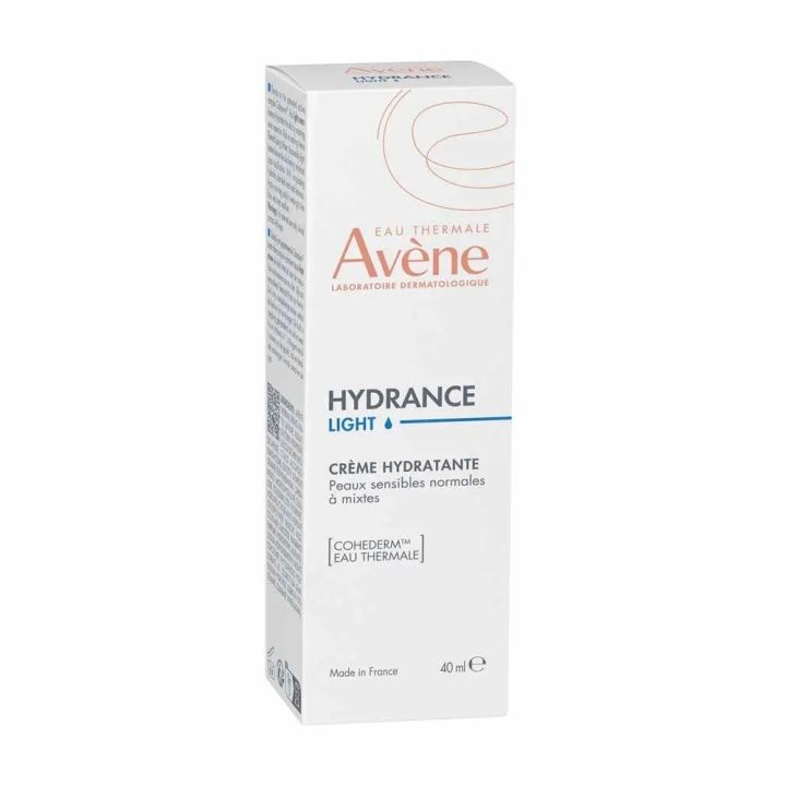 Hydrance light crème hydratante Avène - tube de 40ml