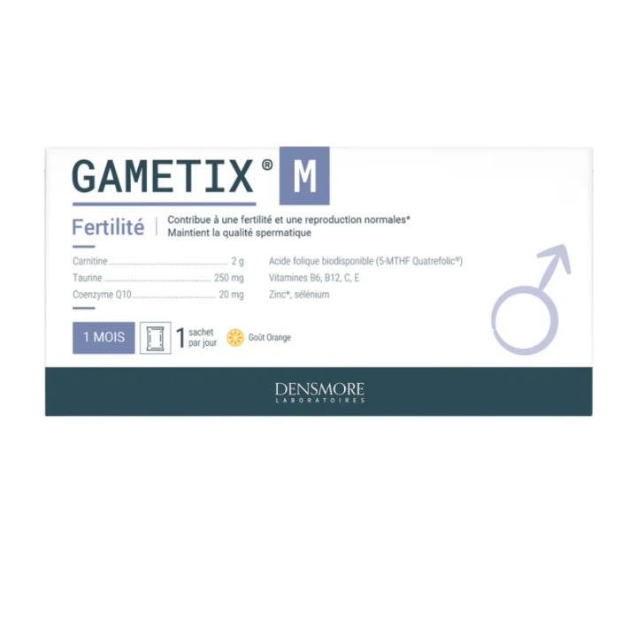 Gametix M fertilité Densmore - boîte de 30 sachets 
