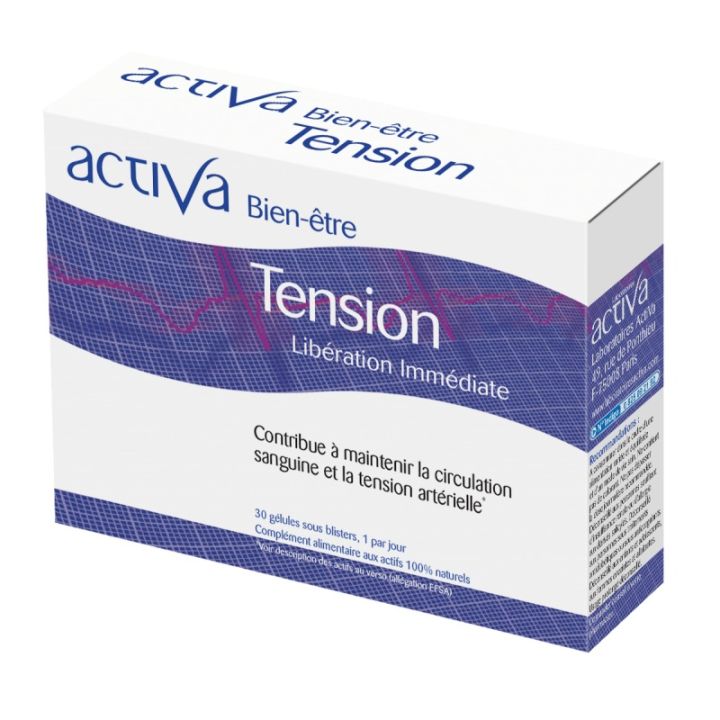 Activa bien-être tension - boite de 30 gélules