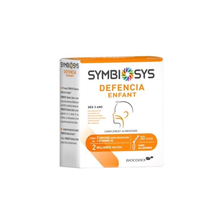 Defencia Enfant Symbiosys Biocodex - boîte de 30 sticks