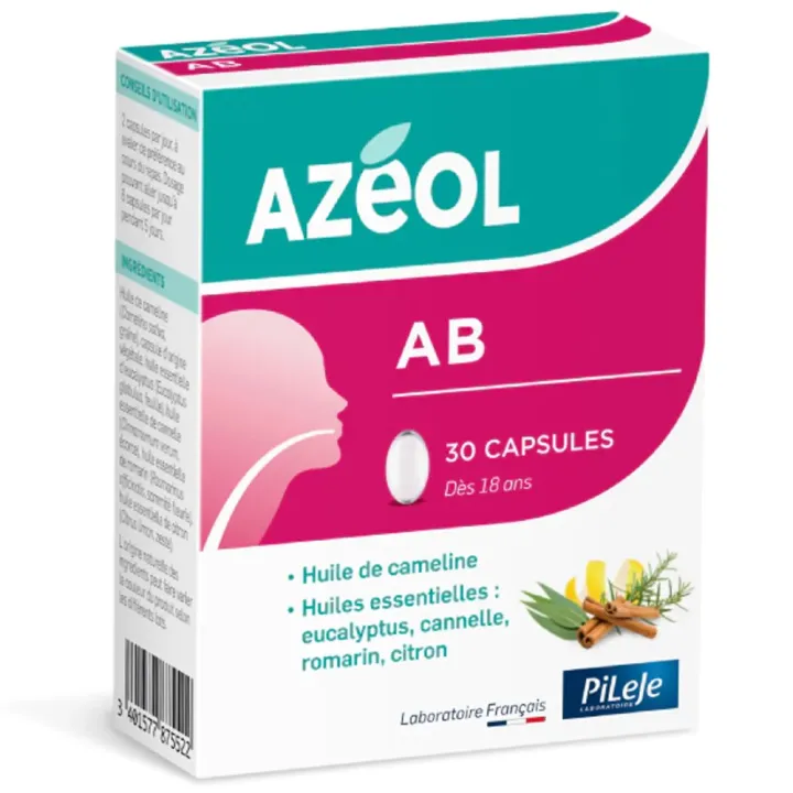 Azéol AB défenses immunitaires Phytoprevent - boîte de 30 capsules