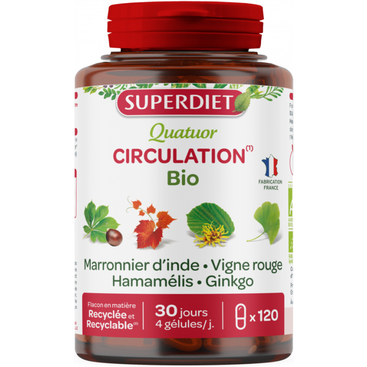 Quatuor Circulation bio Super Diet