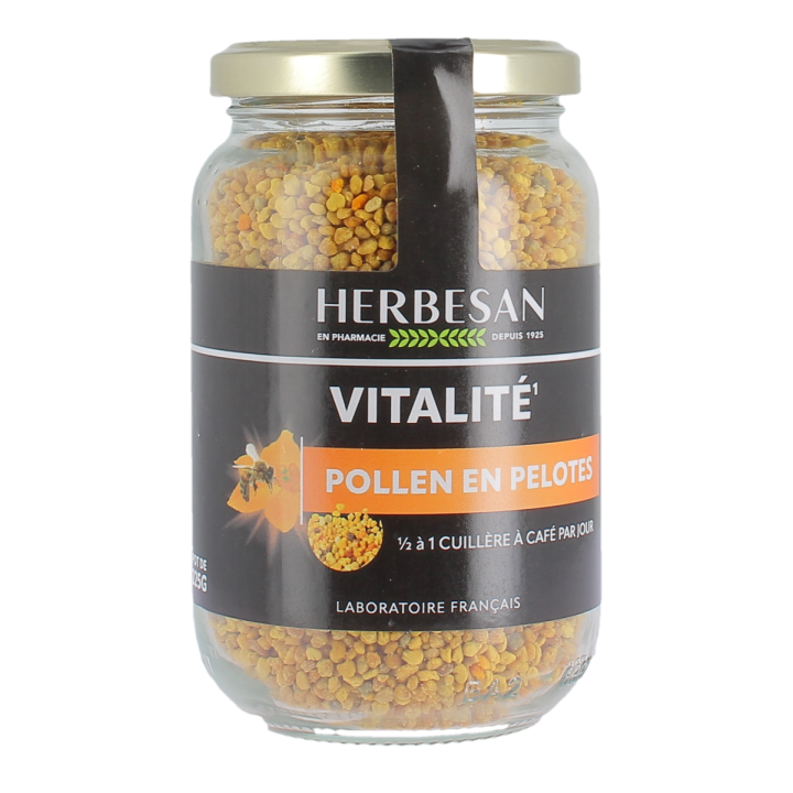 Pollen en pelotes Herbesan - Pot de 225g