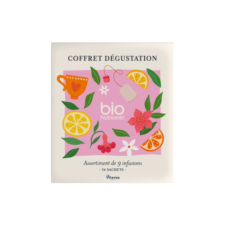 Coffret dégustation BIO Vitavea - coffret de 54 sachets 