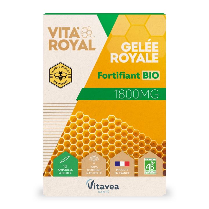 Vita'Royal Gelée royale bio 1800 mg Vitavea