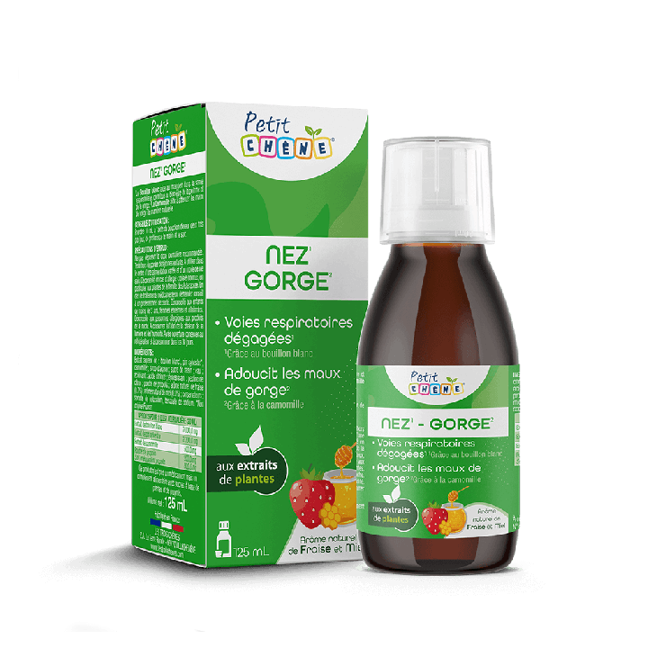 Petit Chêne confort respiratoire Les 3 Chênes - flacon de 125ml