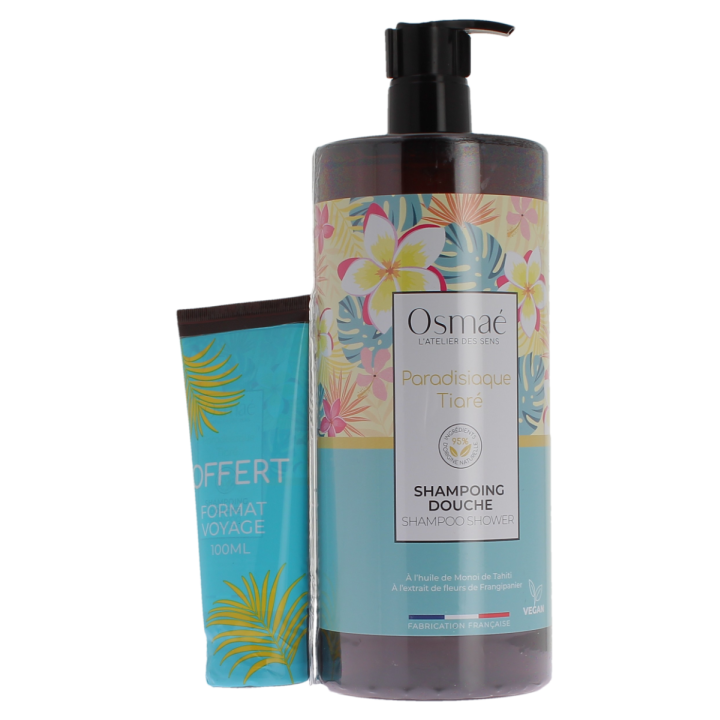 Shampoing douche paradisiaque tiaré Osmaé