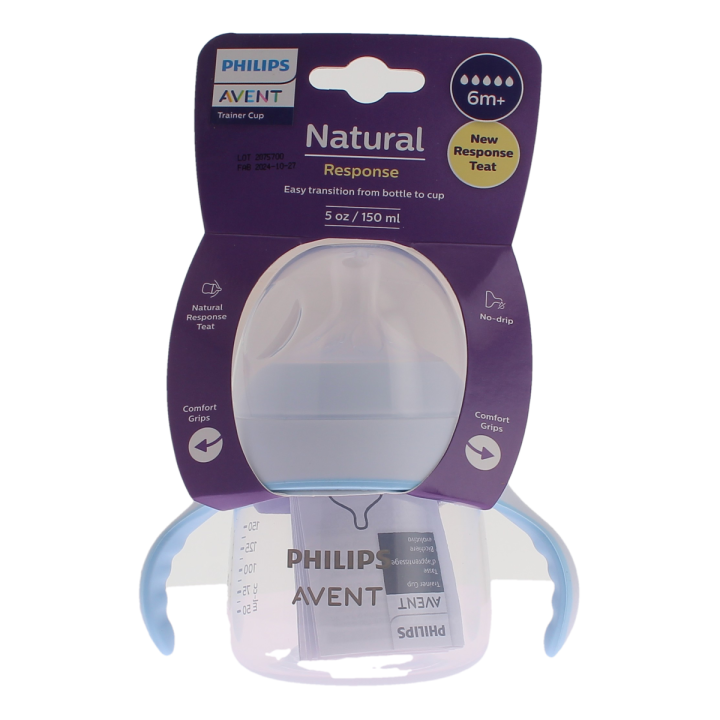 Avent natural response tasse d'apprentissage 6 mois et + Philips - tasse de 150ml