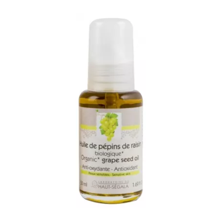 Huile de pépins de raisin bio Haut-Ségala - flacon de 50ml 