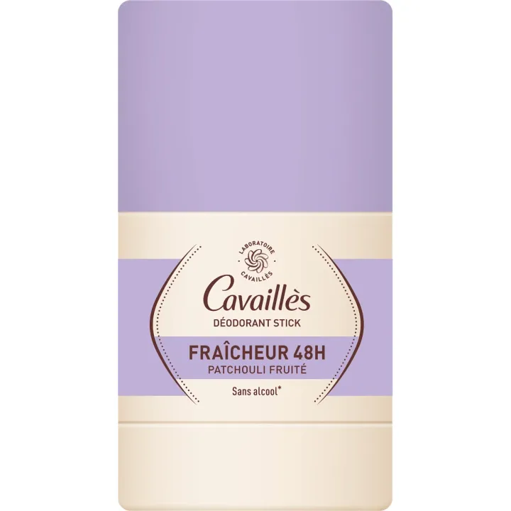 Déodorant fraîcheur 48h patchouli fruité Rogé Cavaillès - stick de 50ml