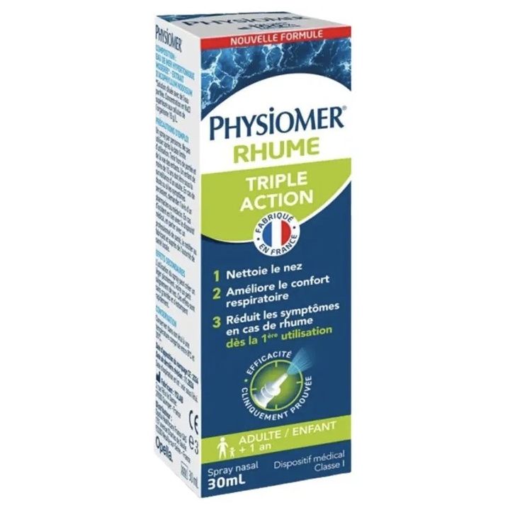 Physiomer rhume triple action - spray de 30ml