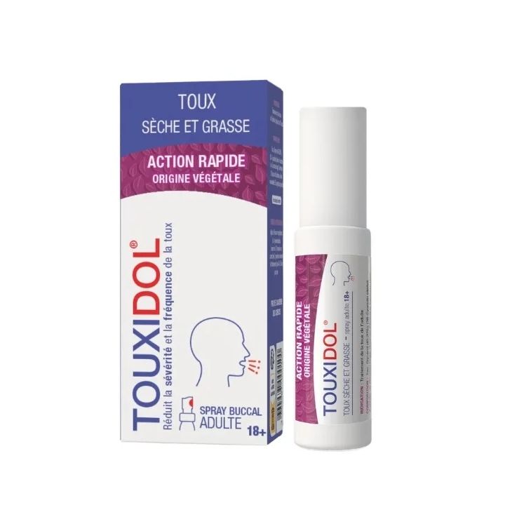 Touxidol spray toux sèche et grasse adultes PediAct