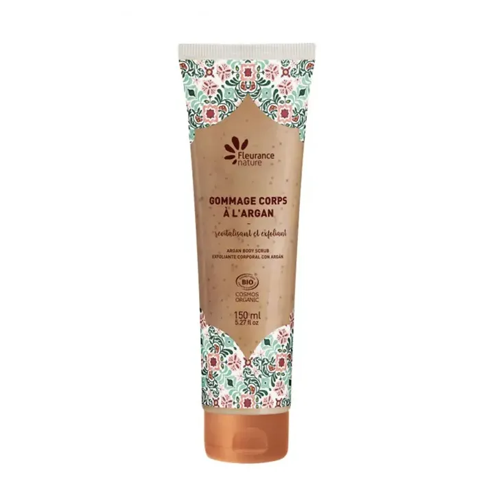 Gommage corps à l'argan bio Fleurance nature - tube de 150ml 