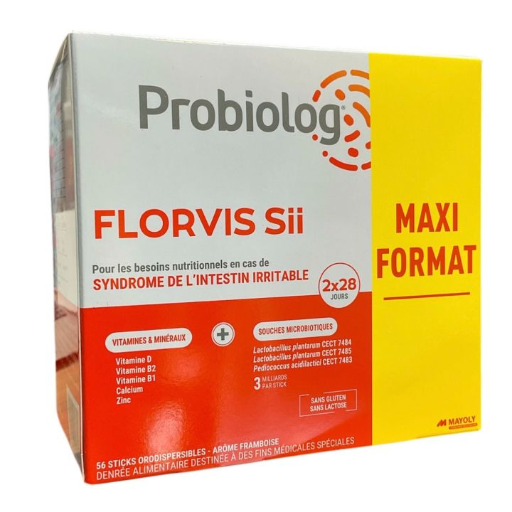 Probiolog Florvis Sii arôme framboise Mayoly