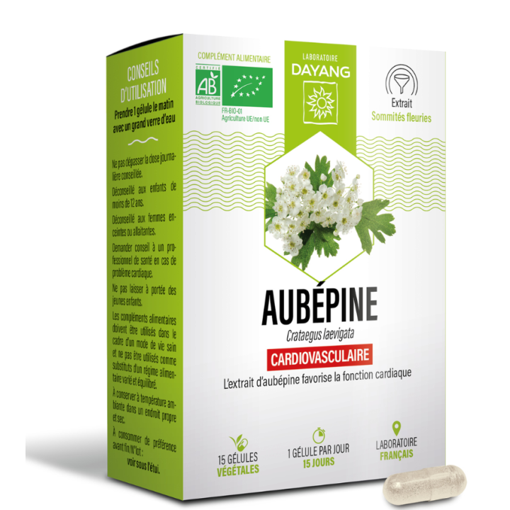 Aubépine cardiovasculaire Dayang