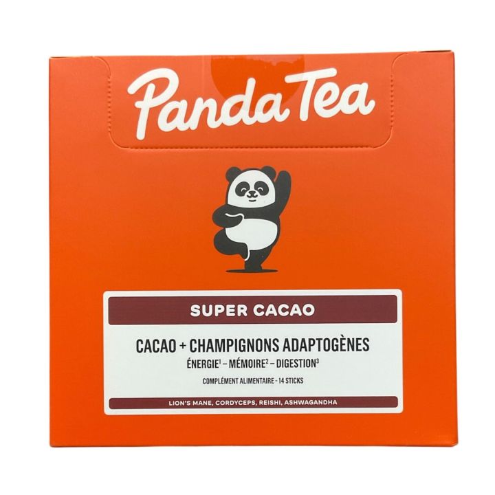 Super cacao + champignons adaptogènes Panda Tea