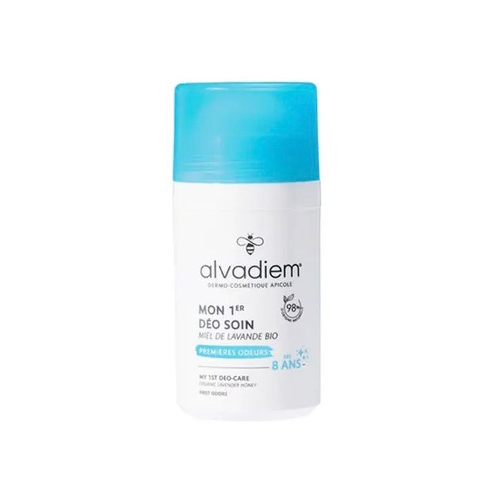 Déodorant mon 1er déo soin dès 8 ans Alvadiem - roll-on de 50ml