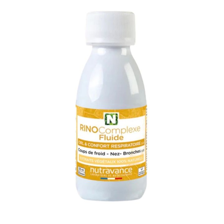 RINOComplexe fluide ORL et confort respiratoire Nutravance - flacon de 125ml