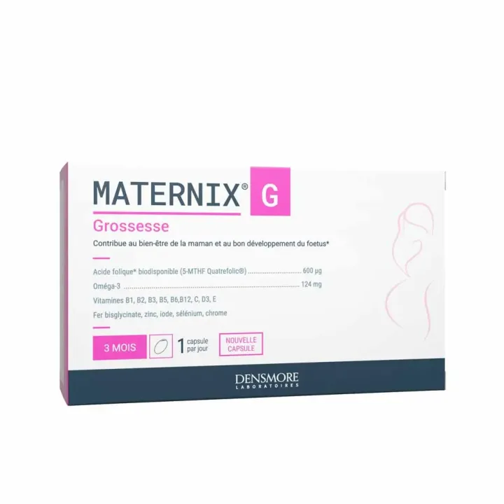 Maternix G grossesse Densmore - boîte de 90 capsules 