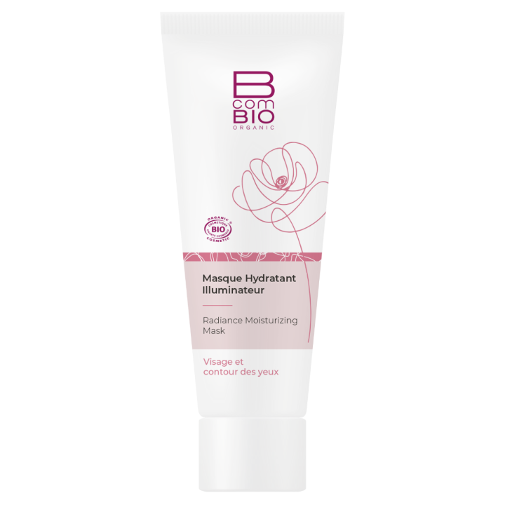 Masque hydratant illuminateur BcomBIO - tube de 50 ml