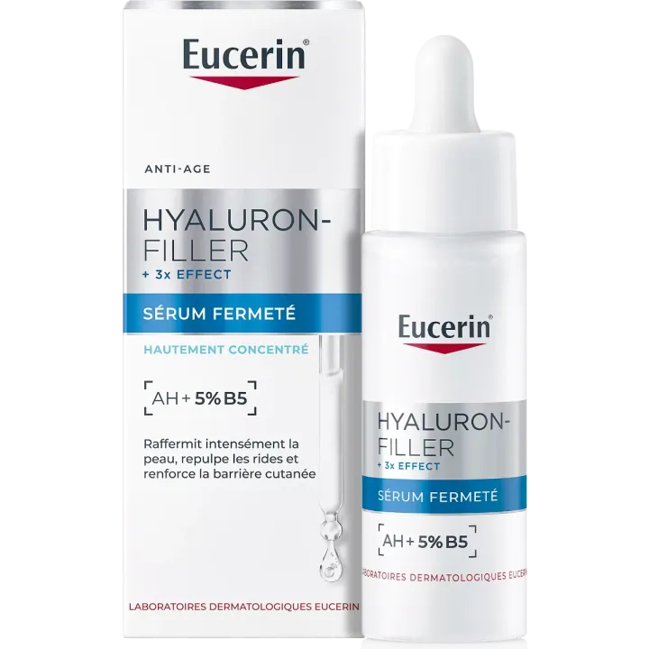 Hyaluron-filler + 3x Effect sérum fermeté Eucerin - flacon-pipette de 30ml