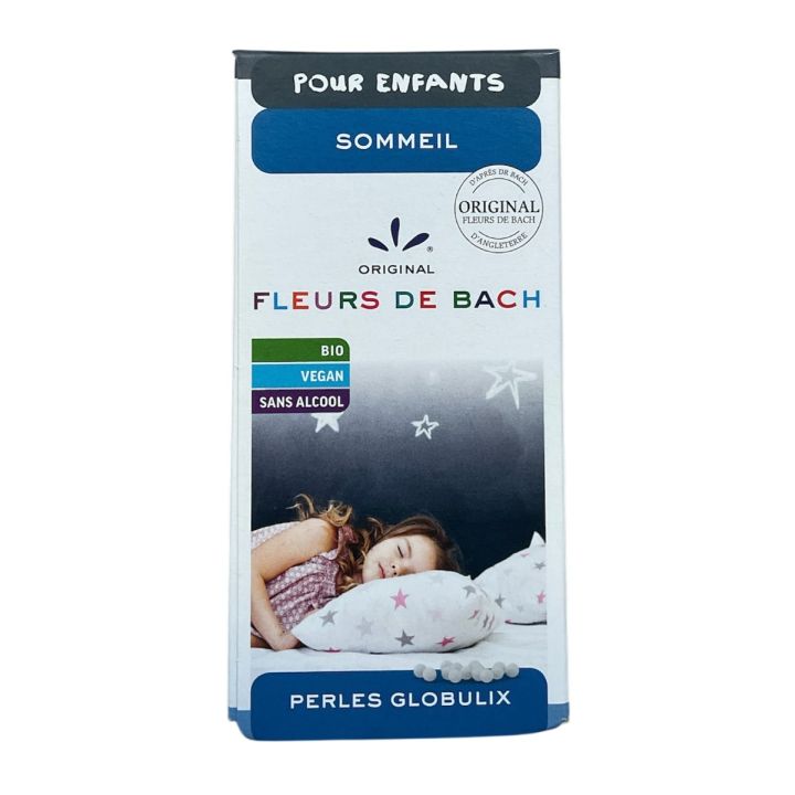 Fleurs de bach perles globulix sommeil enfants Lemon pharma - flacon de 20g