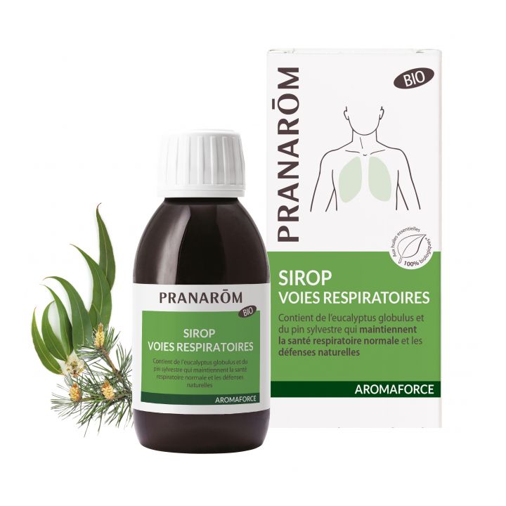 Aromaforce Sirop voies respiratoires bio Pranarôm - flacon de 150ml