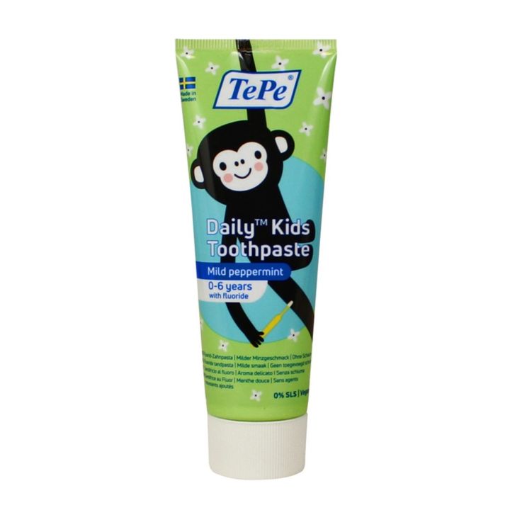 Dentifrice Daily Kids TePe - tube de 75ml
