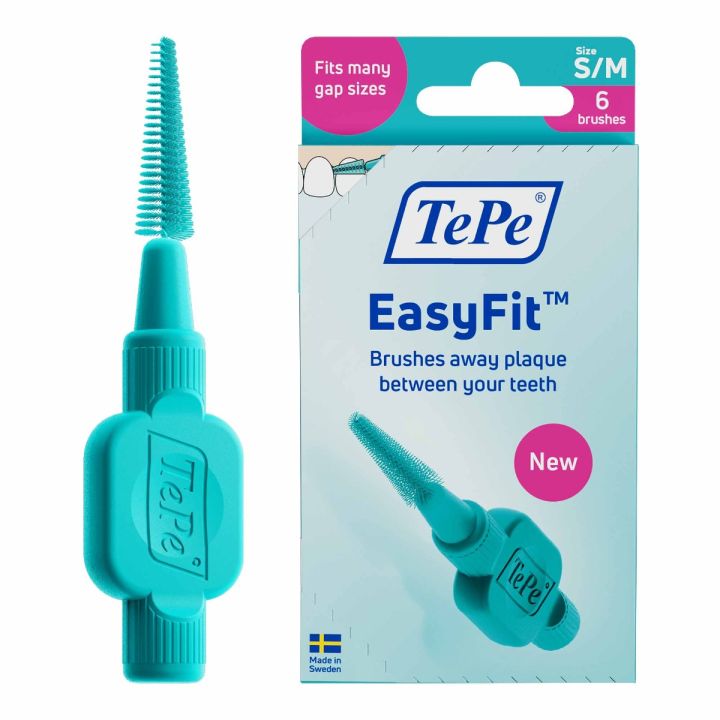 Easyfit brossettes interdentaires S/M Tepe - 6 brossettes 