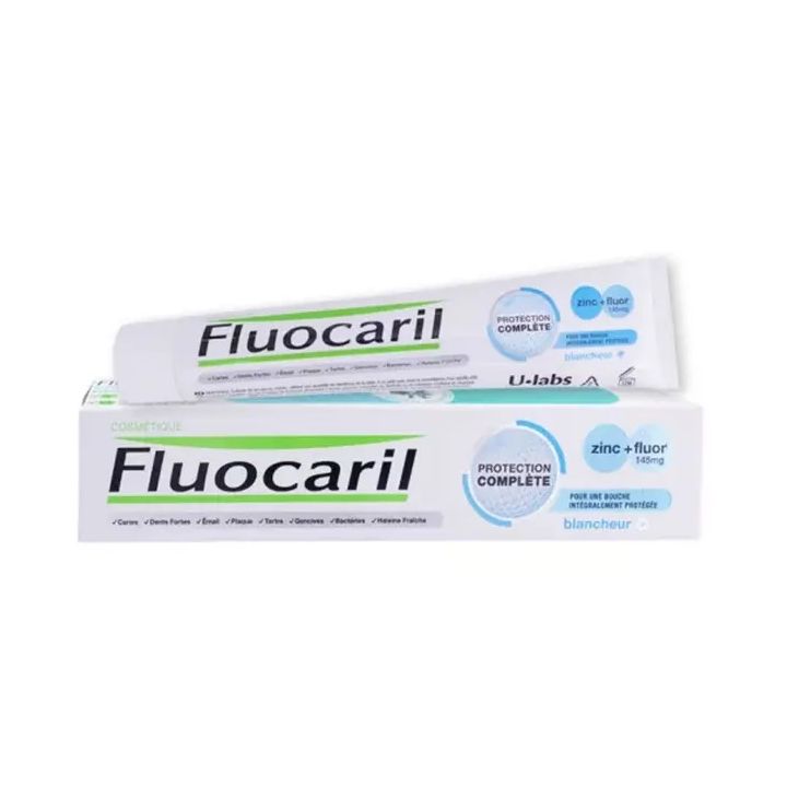 Dentifrice blancheur protection complète Fluocaril