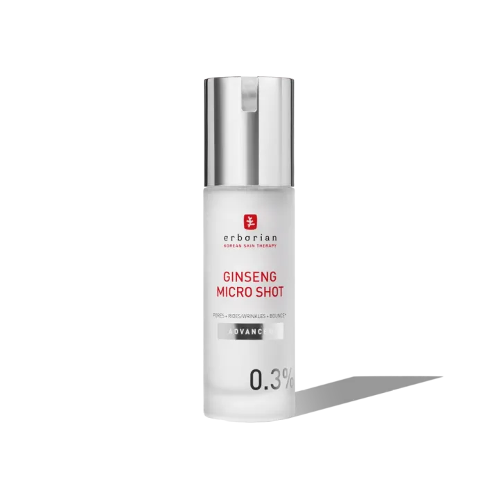 Ginseng micro shot sérum advanced 0,3% Erborian - flacon de 30ml