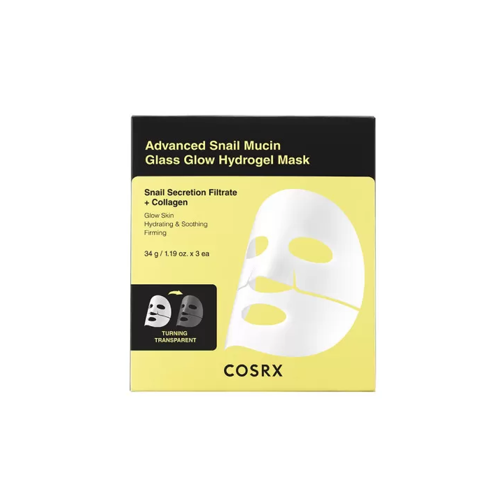 Advanced masque hydrogel à la bave d'escargot Cosrx - 3 masques
