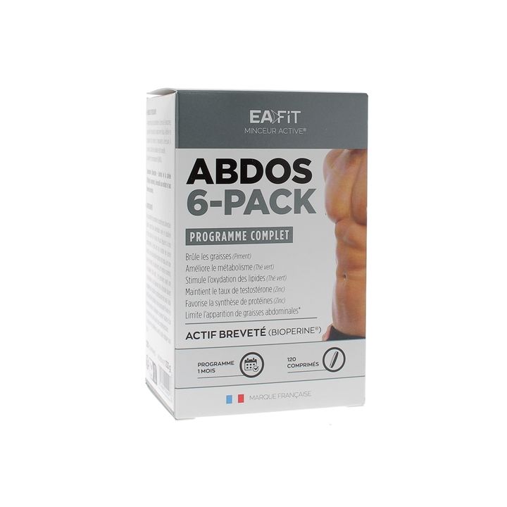Abdos 6-Pack Eafit - boîte de 120 comprimés
