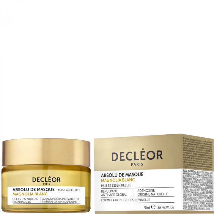 Absolu de masque Magnolia blanc Decléor - pot de 50 ml