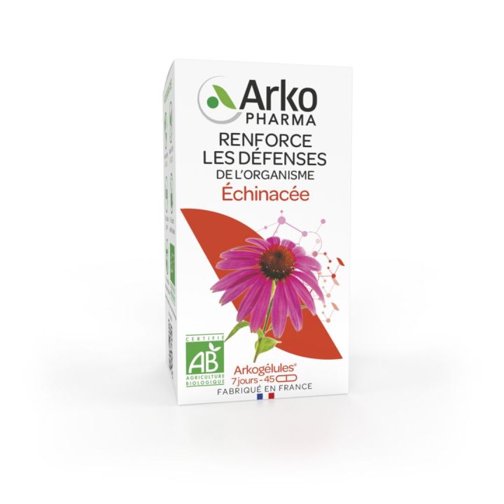 Arkogélules échinacée Arkopharma - boîte de 45 gélules