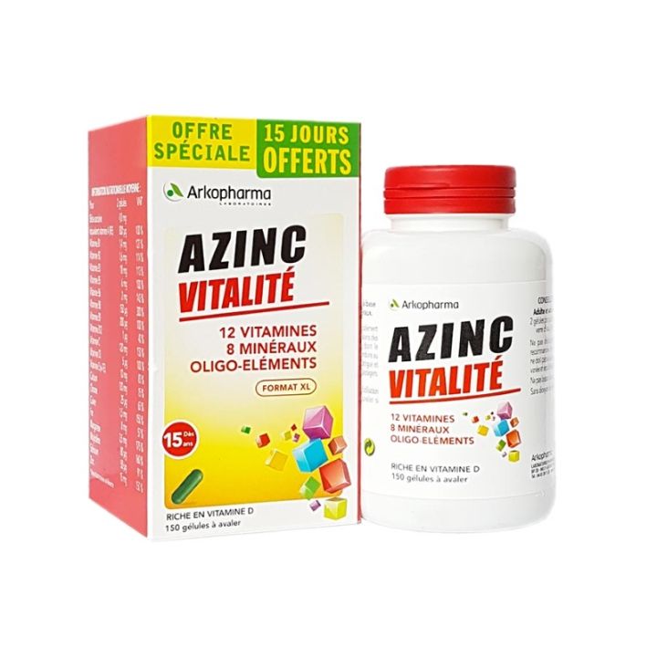 Azinc vitalité Arkopharma