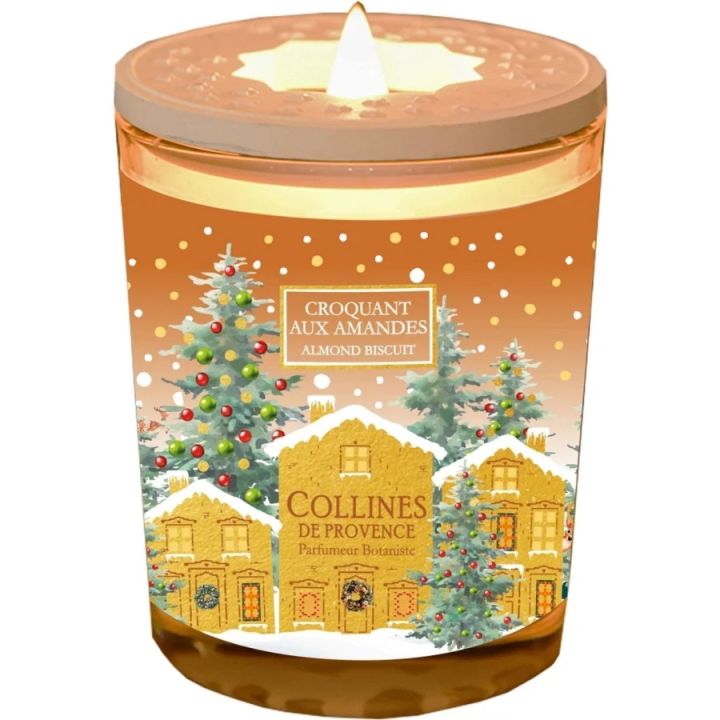 Bougie parfumée Croquant aux amandes Collines de Provence