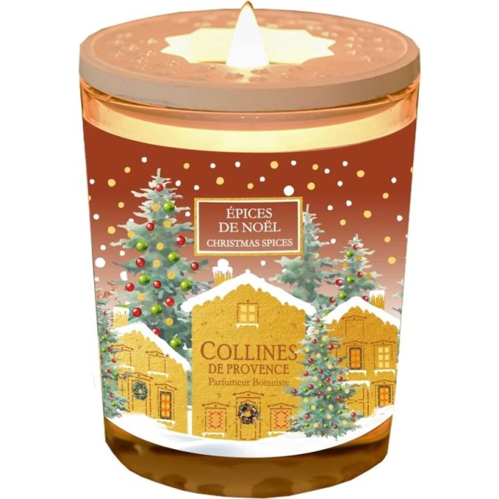 Bougie parfumée Épices de Noël Collines de Provence