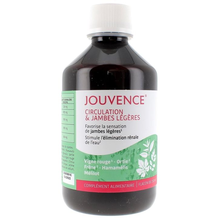 Circulation et jambes légères Jouvence - flacon de 250 ml