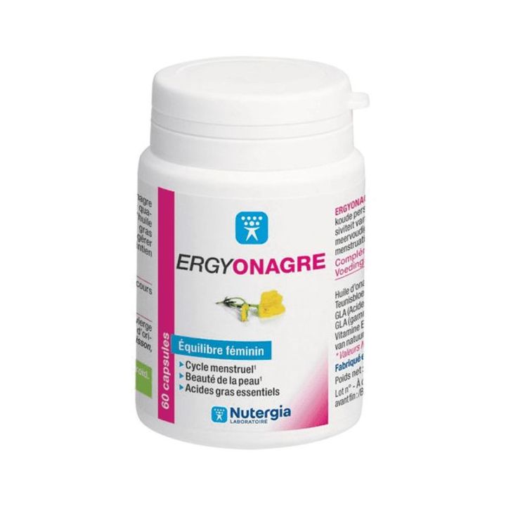 Ergyonagre équilibre féminin Nutergia - boite de 60 capsules