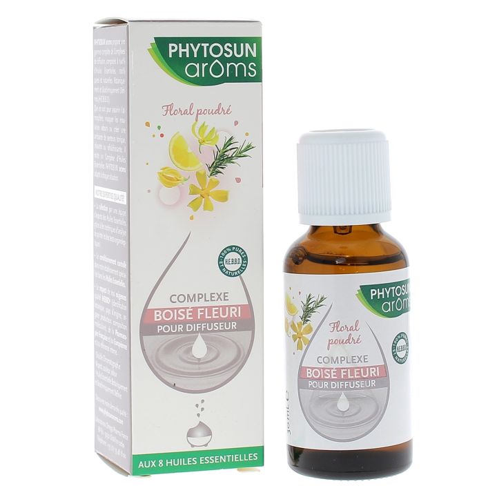 Complexe Boisé Fleuri pour diffuseur Phytosun Arôms - flacon de 30 ml