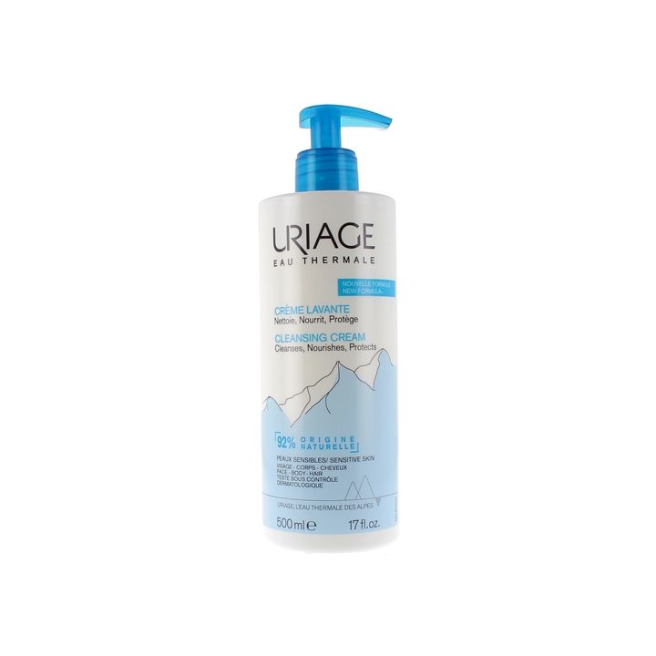 Crème lavante Uriage - flacon pompe de 500 ml