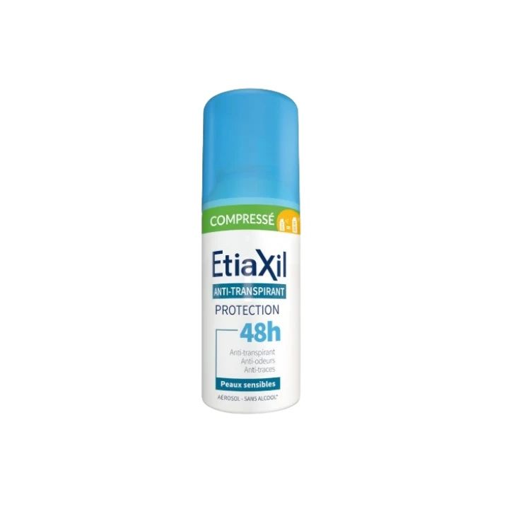 Déodorant anti-transpirant protection 48h compressé Etiaxil