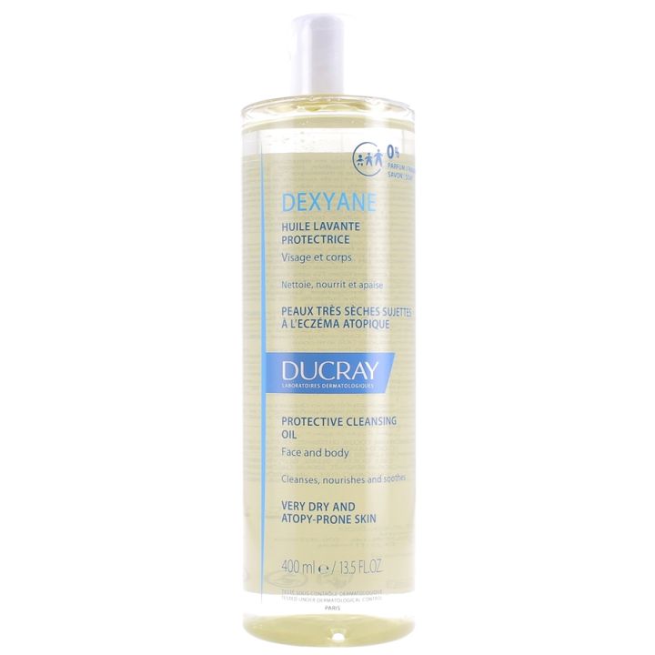 Dexyane Huile lavante protectrice Ducray - flacon de 400 ml
